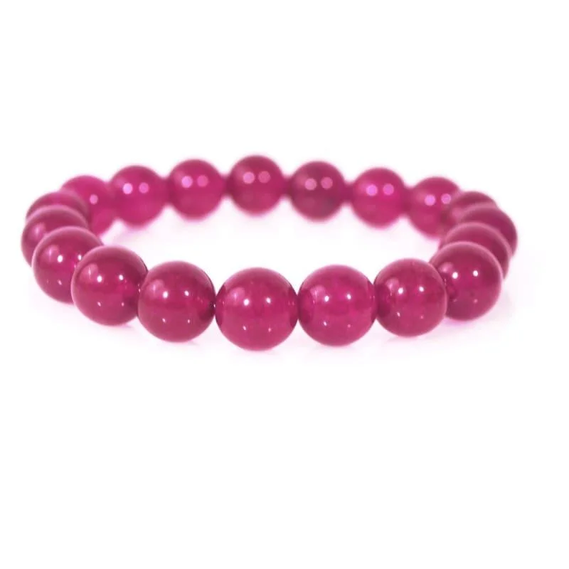 stylish cuff bracelet for women-Berry Carnielan Agate Stretch Bracelets