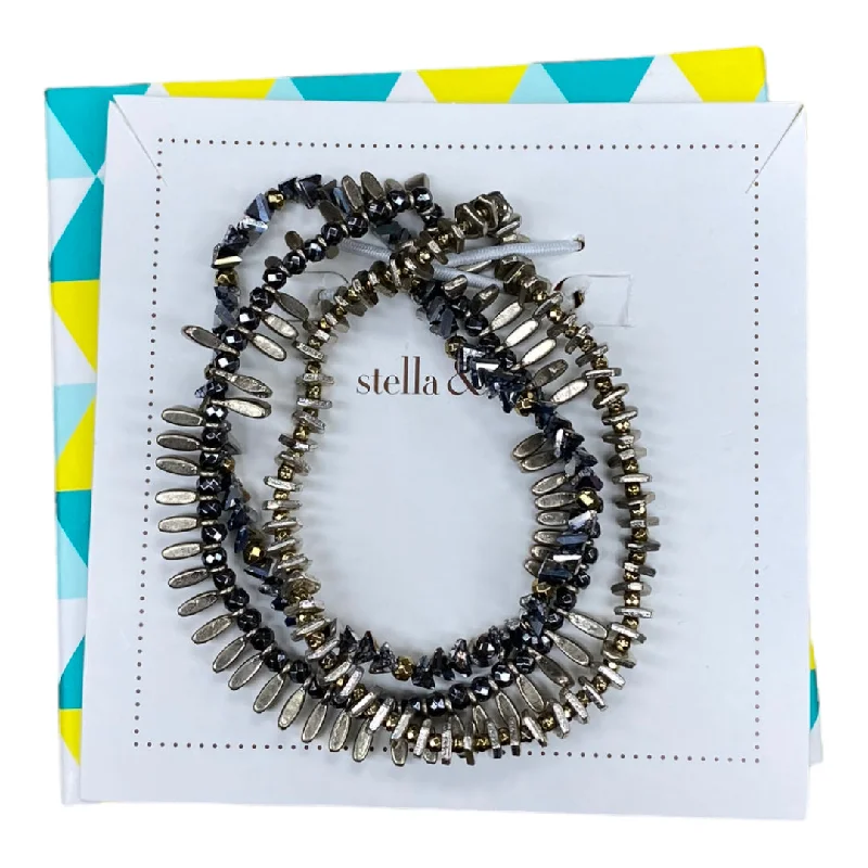 sparkling crystal charm bracelet-Bracelet Set By Stella And Dot