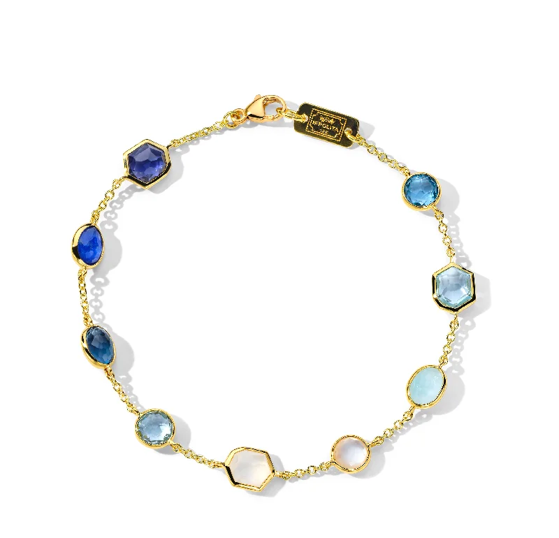 silver heart bracelet-IPPOLITA Rock Candy Confetti Bracelet in Mare