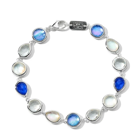 simple chain bracelet for men-IPPOLITA Rock Candy Flexible Bracelet in Corsica