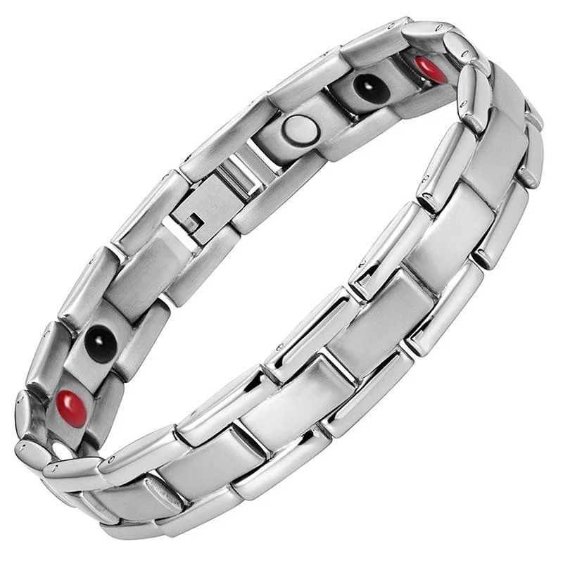 luxury custom bracelet-Magnetic Stainless Steel  Men's Bracelets