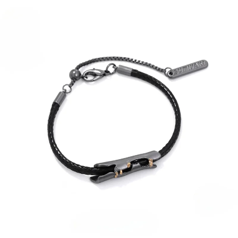 modern chain bracelet-Women's Punk Irregular Tinfoil Bracelet