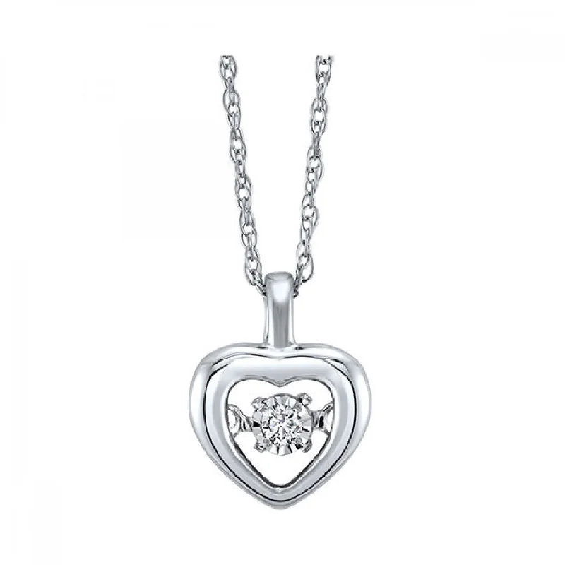 White Gold Diamond Pendant