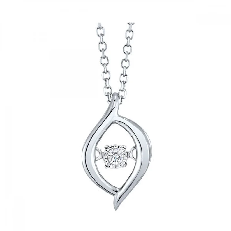 White Gold Diamond Pendant