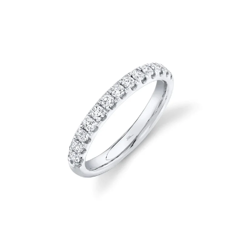 unique rings for men with diamonds-Diamond Halfway Band