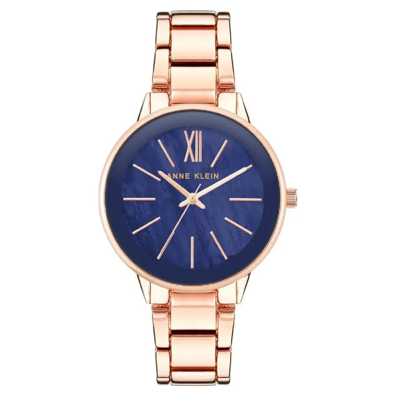 luxury watches with minimalist design for modern professionals-Anne Klein Analog Blue Dial Women 43mm