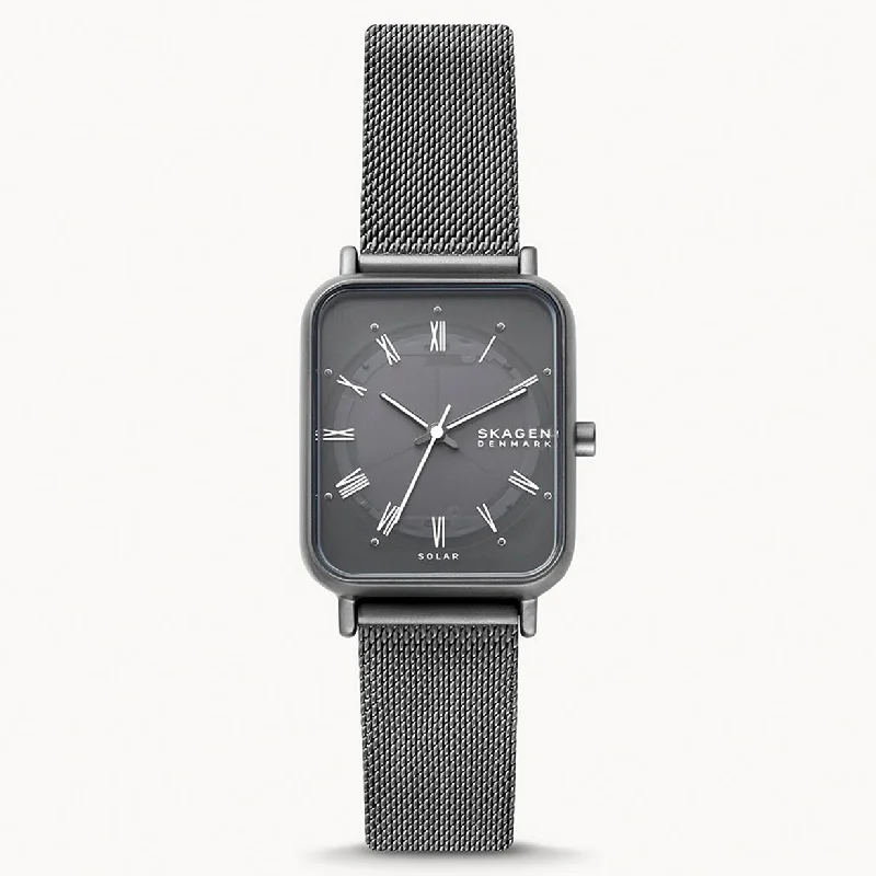 stylish analog watches for modern men-Skagen Ryle Grey Dial Women 32mm