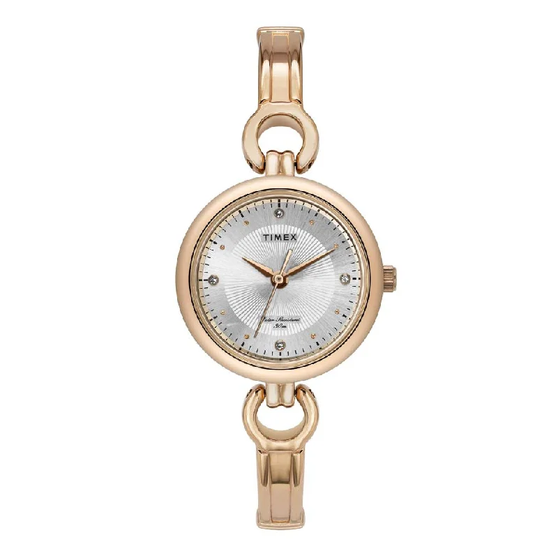 stylish watches for business casual outfits-Classics Analog Silver Dial Women's