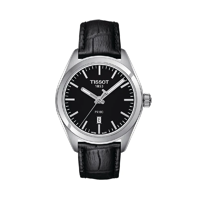 watches with customizable watch face designs-Tissot PR 100 Lady T1012101605100 Women Watch