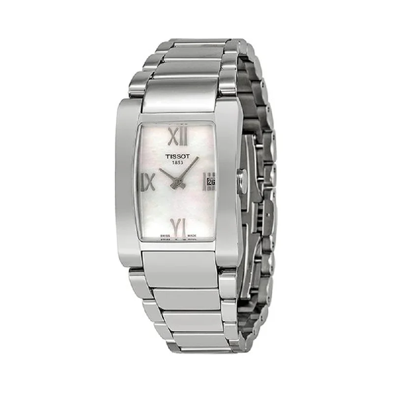 watches with moon phase complication for collectors-Tissot T0073091111300 Generosi-T Women's Watch