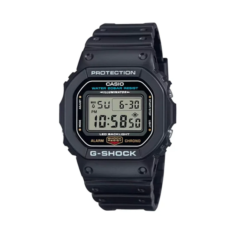 luxury watches with automatic movement for precision-Casio G-SHOCK Digital Watch DW5600UE-1D