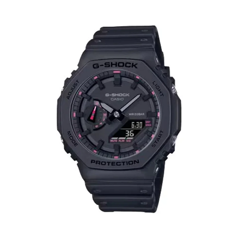 oversized digital watches for men-Casio G-SHOCK 45mm Analogue Digital Watch GA2100P-1A