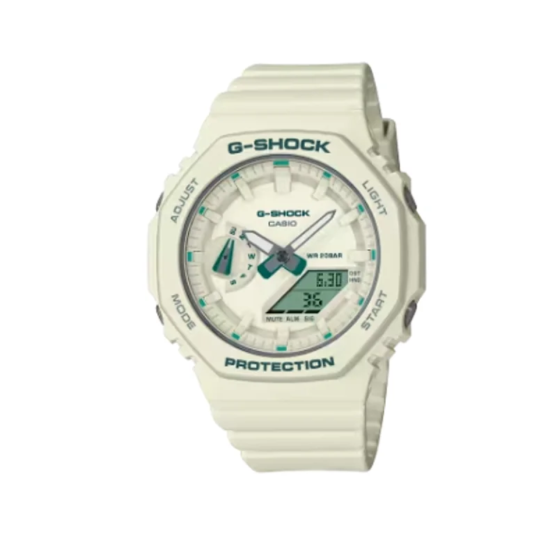 watches with analog and digital dials for versatility-Casio G-SHOCK Analogue Digital Watch GMAS2100GA-7A