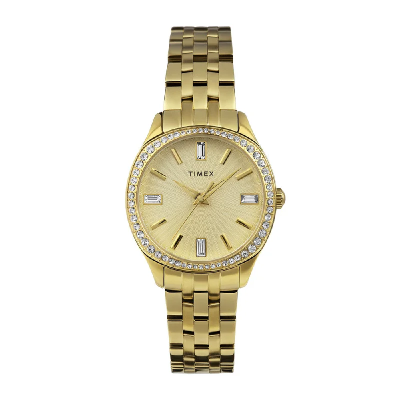 elegant wristwatches for women with sophisticated designs-Ariana 3-Hand 36mm Stainless Steel Band