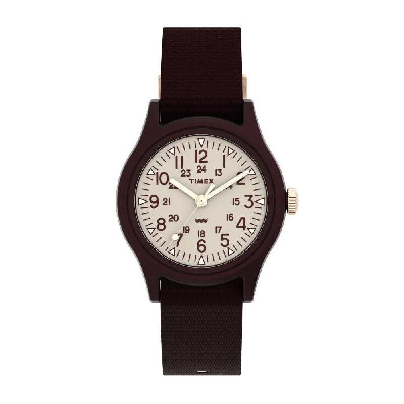 stylish watches for formal events and business attire-Camper 3-Hand 29mm Fabric Band