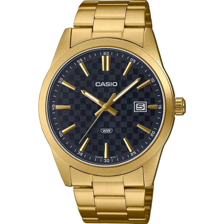 elegant wristwatches for women with sophisticated designs-Casio A2095 MTP-VD03G-1AUDF ENTICER MEN