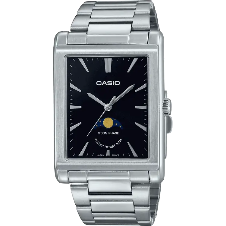 vintage-inspired wristwatches with automatic movement-Casio A2170 MTP-M105D-1AVDF ENTICER MEN