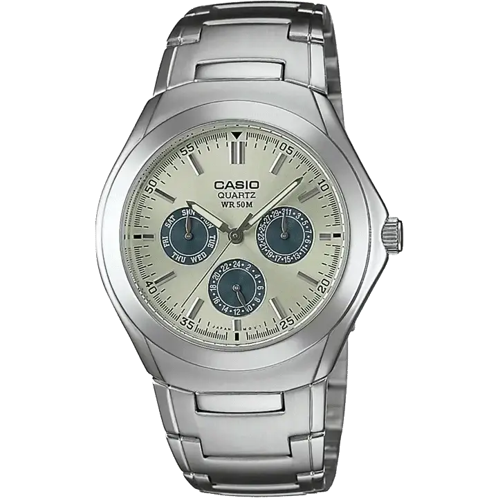 stylish watches for formal events and business attire-Casio A221 MTP-1247D-9AVDF Enticer Men