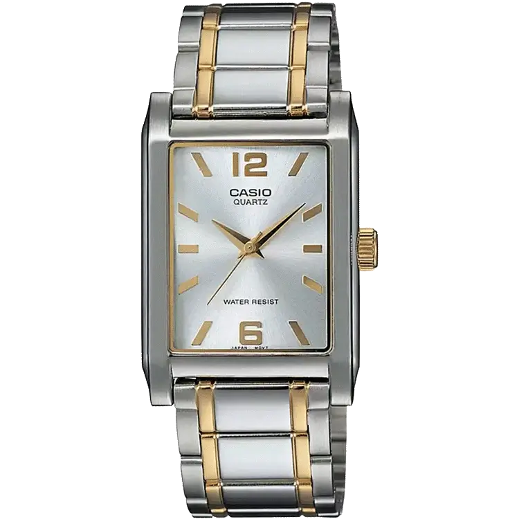 budget-friendly watches with stainless steel case-Casio A359 MTP-1235SG-7ADF Enticer Men