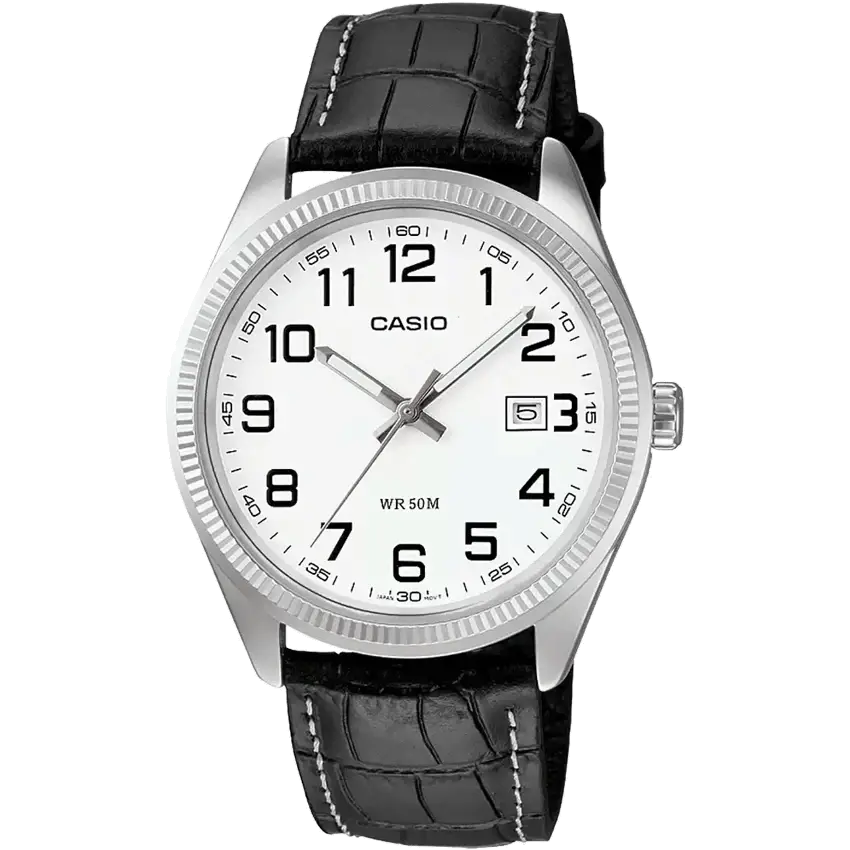 watches with classic dial design for timeless style-Casio A490 MTP-1302L-7BVDF Enticer Men