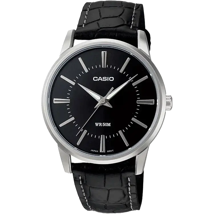 watches with multi-function dials for versatility-Casio A496 MTP-1303L-1AVDF Enticer Men