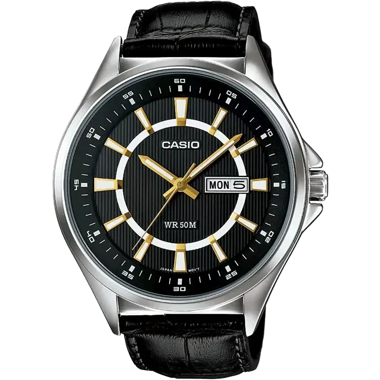 waterproof watches for boating and sailing-Casio A967 MTP-E108L-1AVDF Enticer Men