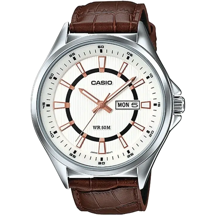 women’s watches with customizable straps-Casio A968 MTP-E108L-7AVDF Enticer Men