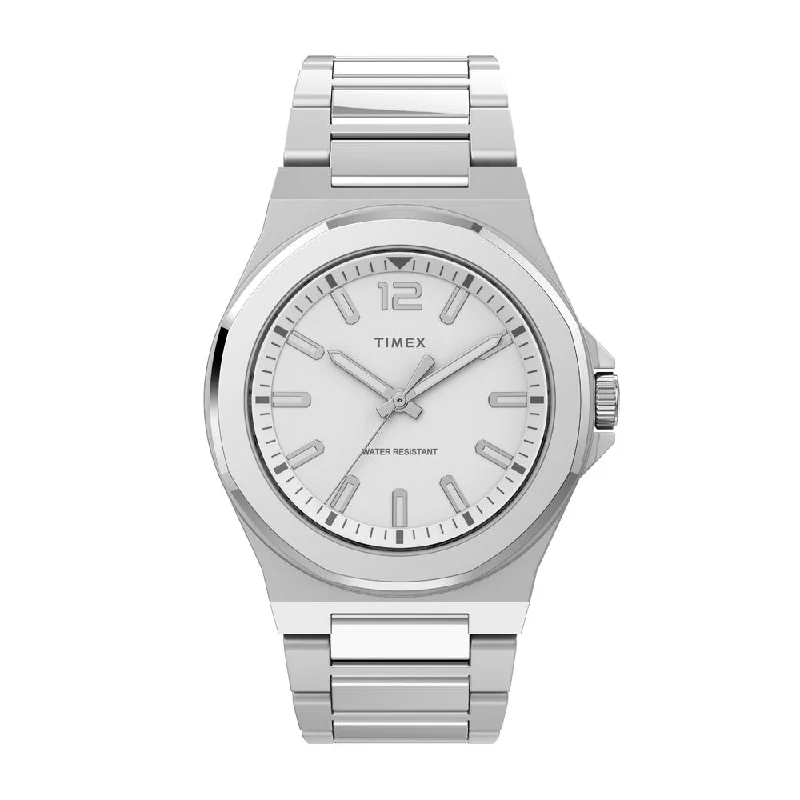 watches with date function for daily use-Essex Avenue 3-Hand 40mm Stainless Steel Band