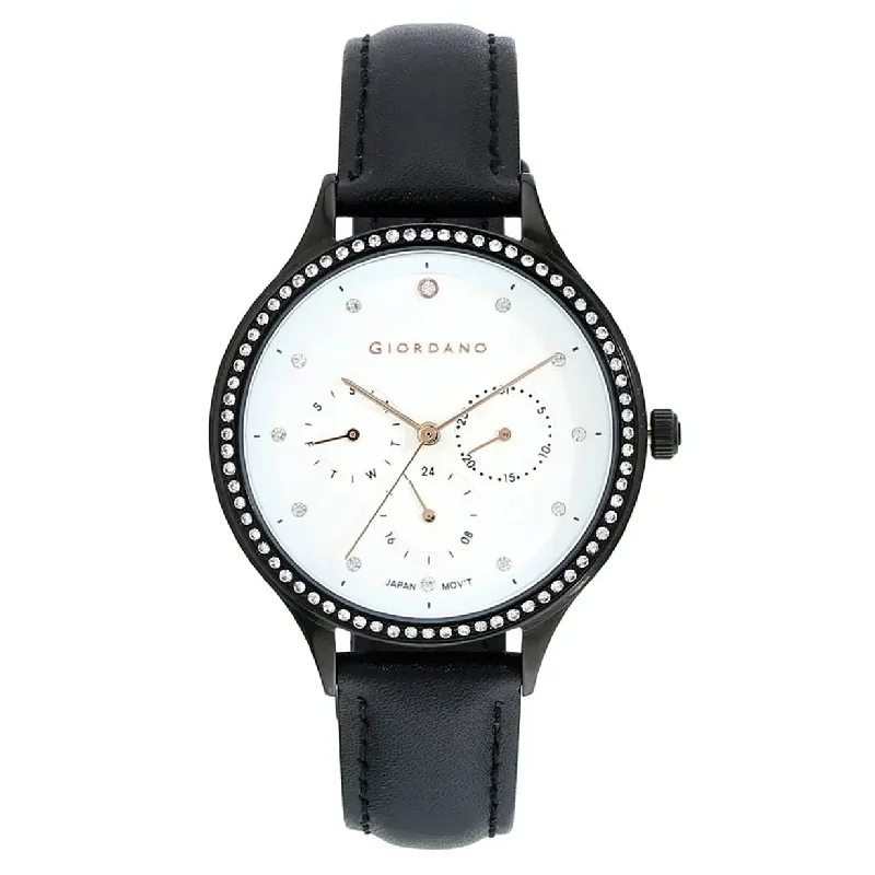 luxury watches with minimalist design for modern professionals-Multi-Function White