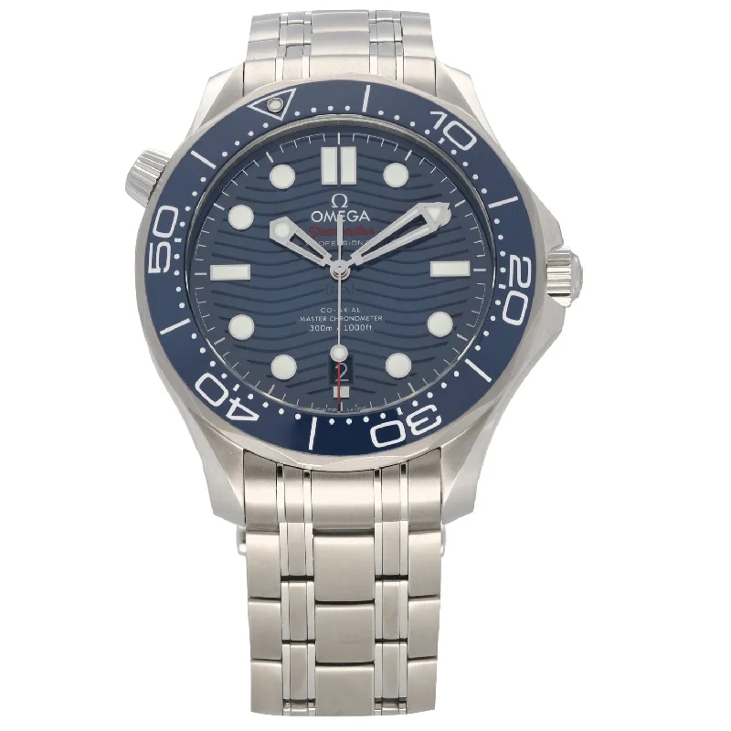 fitness watches with smart notifications for busy schedules-Omega Seamaster 210.30.42.20.03.001 42mm Stainless Steel Watch