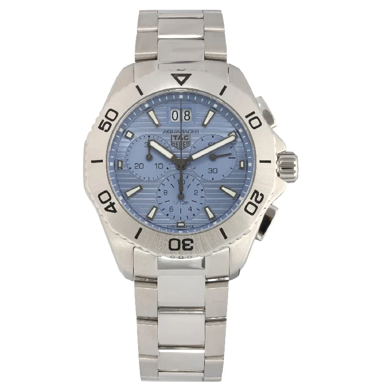 women’s watches with mother-of-pearl dial-Tag Heuer Aquaracer CBP1112 40mm Stainless Steel Watch