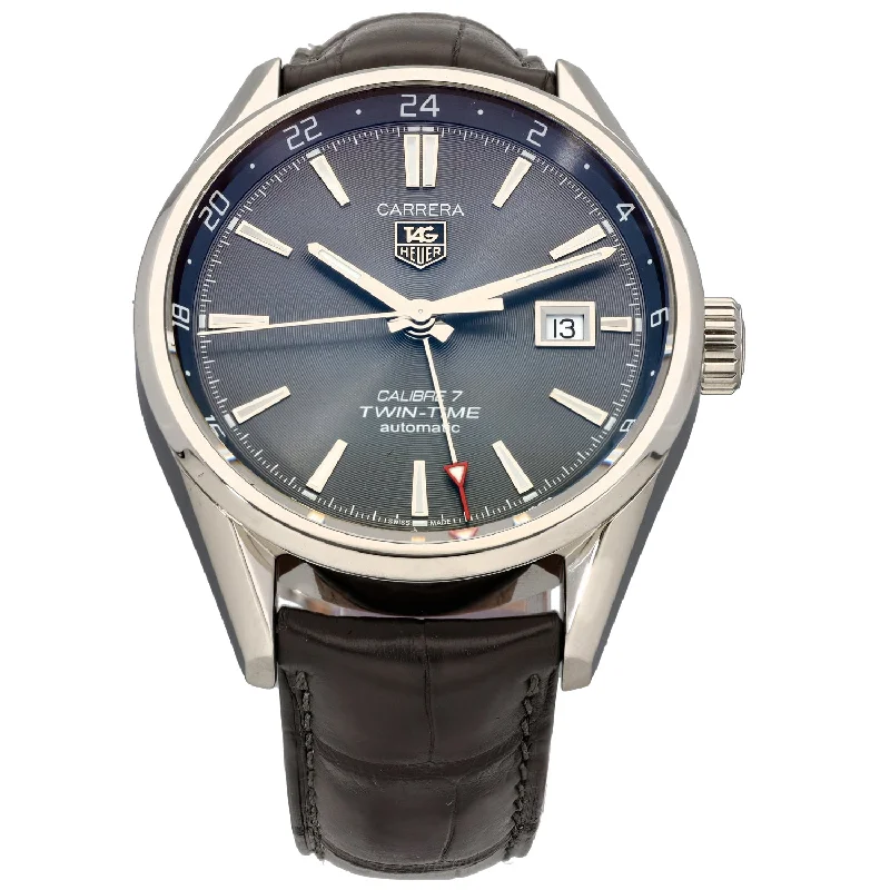 watches with multi-function dials for versatility-Tag Heuer Carrera WAR2012-1 41mm Stainless Steel Watch