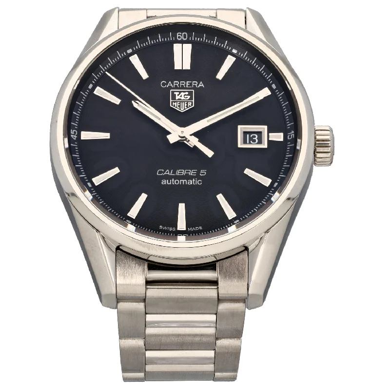 lightweight and durable watches for outdoor adventures-Tag Heuer Carrera WAR211A-1 39mm Stainless Steel Watch