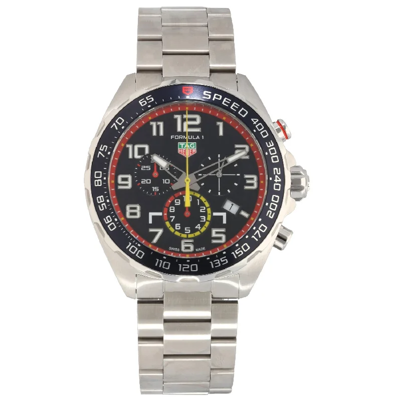 watches with precision quartz movement for accuracy-Tag Heuer Formula 1 CAZ101AL 43mm Stainless Steel Watch