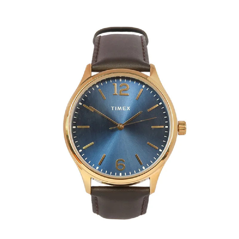 elegant watches with leather straps for women-Tg65-1 Series 3-Hand 39mm Leather Band