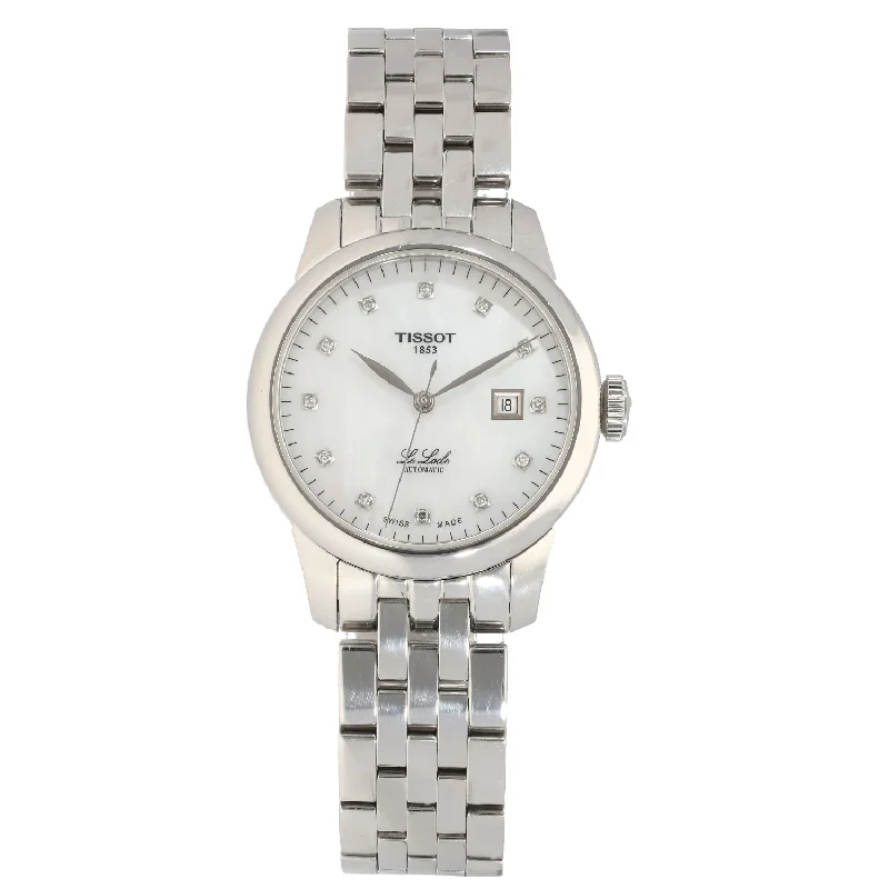 lightweight watches for women with simple design-Tissot Le Locle T006207 A 29mm Stainless Steel Watch